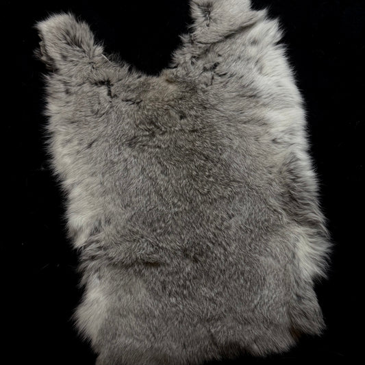Gray Rabbit Fur