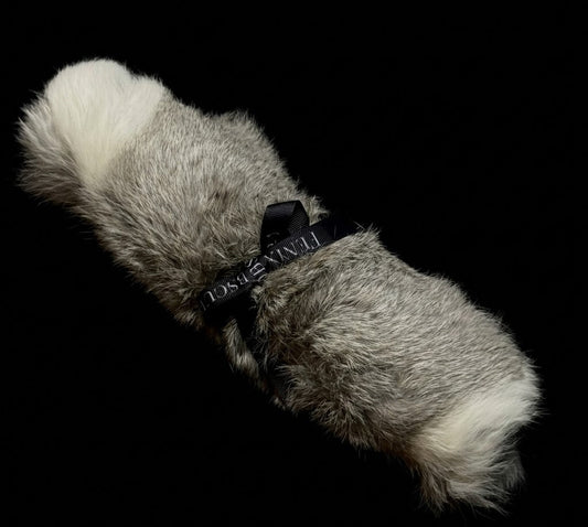 Gray Rabbit Fur